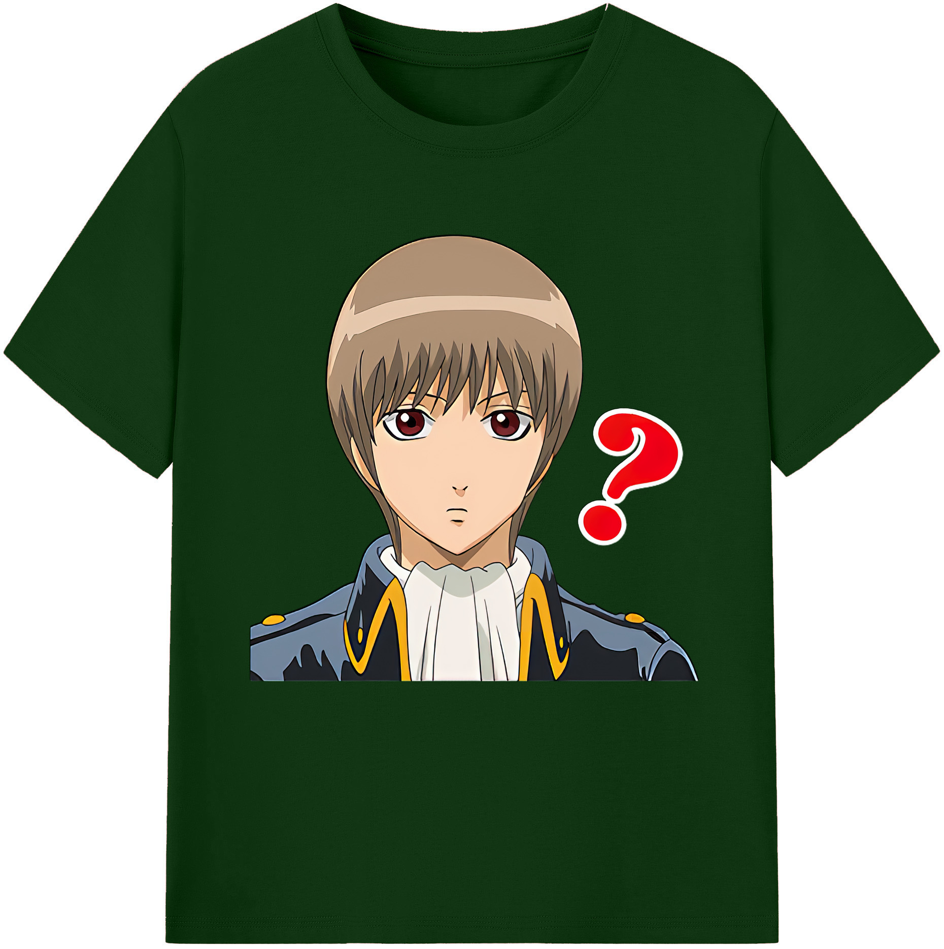 （画像用） ぎんたま 坂田銀時（さかたぎんとき） 神楽 志村新八（しむら しんぱち） GINTAMA Sakata Gintoki Kagura Shimura Shinpachi 綿100％半袖Tシャツ（フロントプリント）